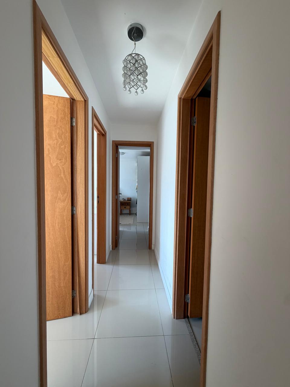 Corredor de acesso aos ambientes